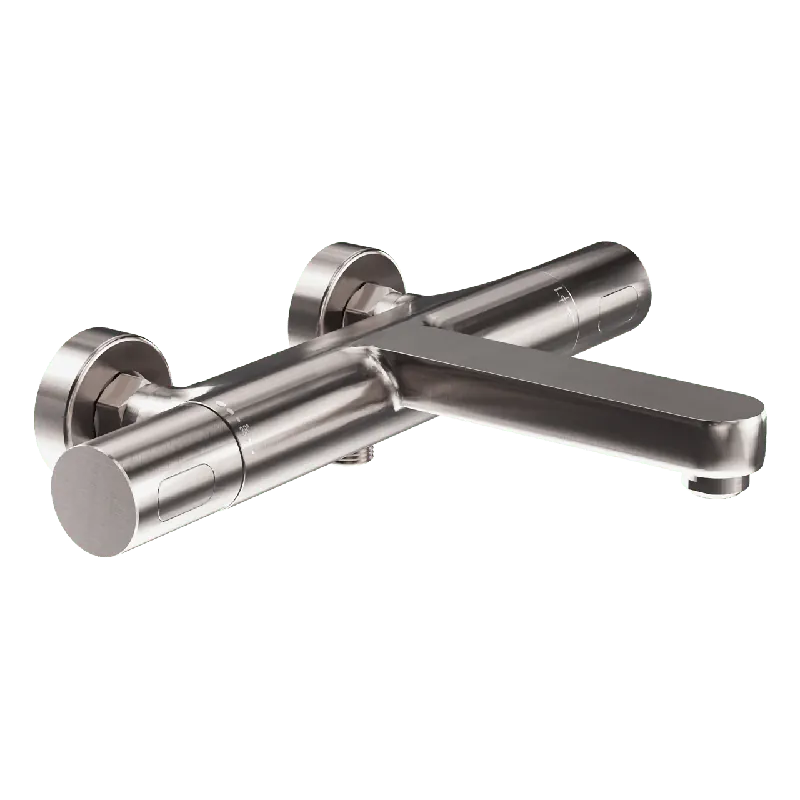 Blaufoss Apollo robinet de bain thermostatique Brushed Coolmetal
