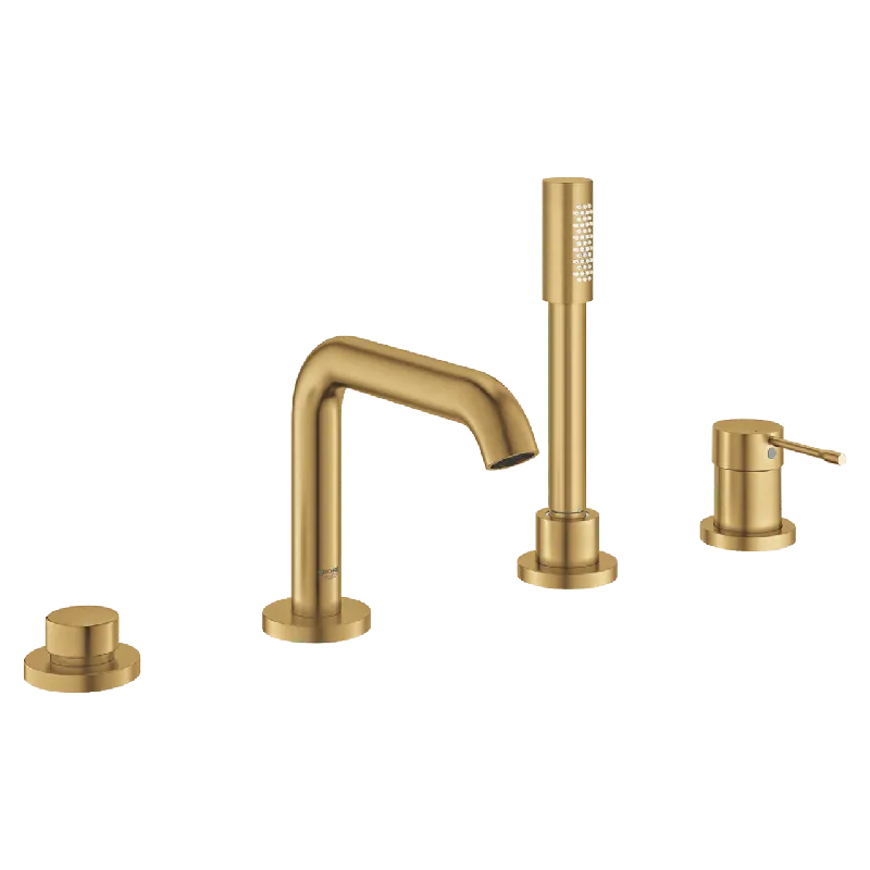 Grohe Essence robinet baignoir sur gorge 4 trous Brushed Cool Sunrise