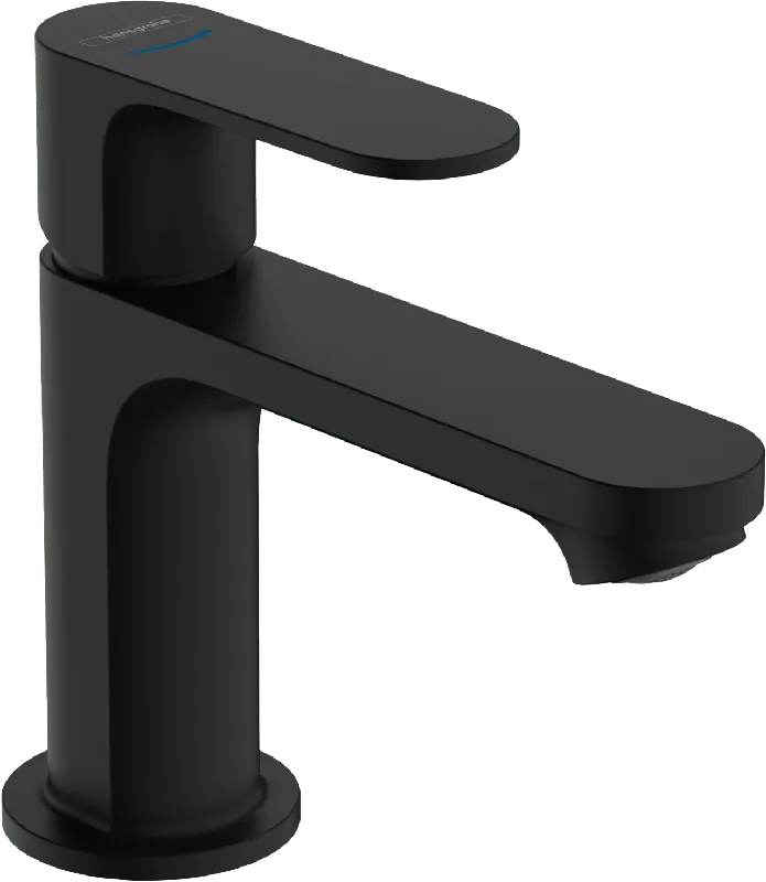 Hansgrohe Rebris S80 robinet de lave-mains bas Noir Mat