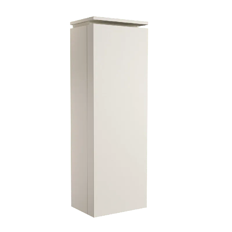 Balmani Eclips colonne salle de bains suspendue droite Sandbeige 44 x 32 x 130 cm