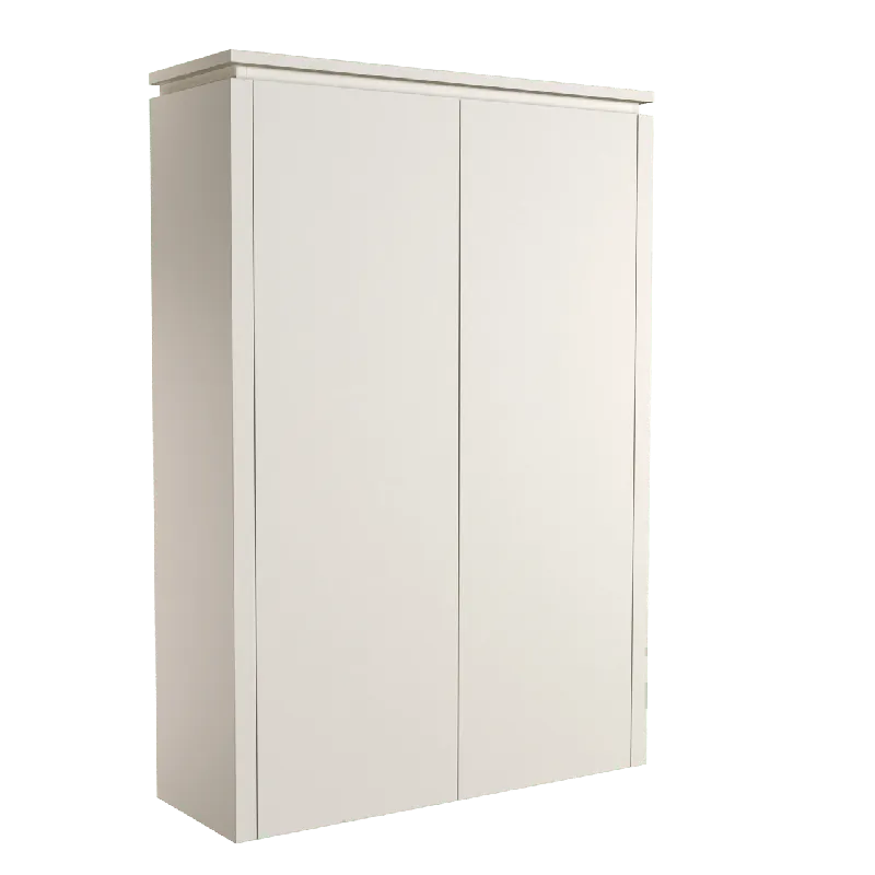 Balmani Eclips colonne salle de bains suspendue Sandbeige 90 x 32 x 130 cm