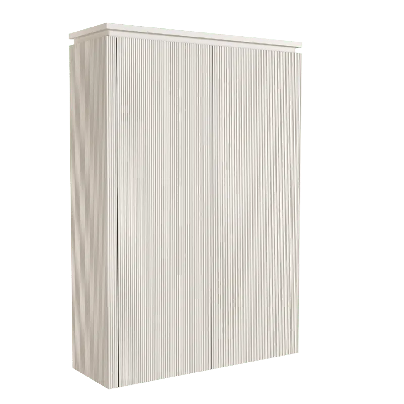 Balmani Eclips Ribs colonne salle de bains suspendue Sandbeige 90 x 32 x 130 cm Nervure sym. vert.