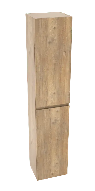 Linie Lado colonne salle de bains suspendue chêne naturel 35 x 30 x 170 cm