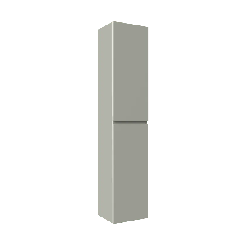Linie Lado colonne salle de bains suspendu greige 35 x 30 x 170 cm