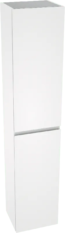 Linie Lado colonne salle de bains suspendue blanc mat 35 x 30 x 170 cm