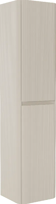 Storke Soft colonne salle de bains suspendu Sand mat 40 x 35 x 170 cm Nervure sym. vert.