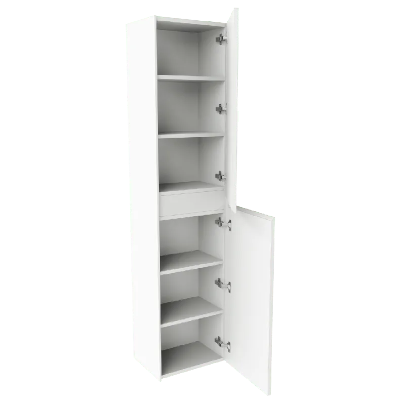 Storke Edge colonne salle de bains suspendue Blanc Brillant 40 x 30 x 170 cm