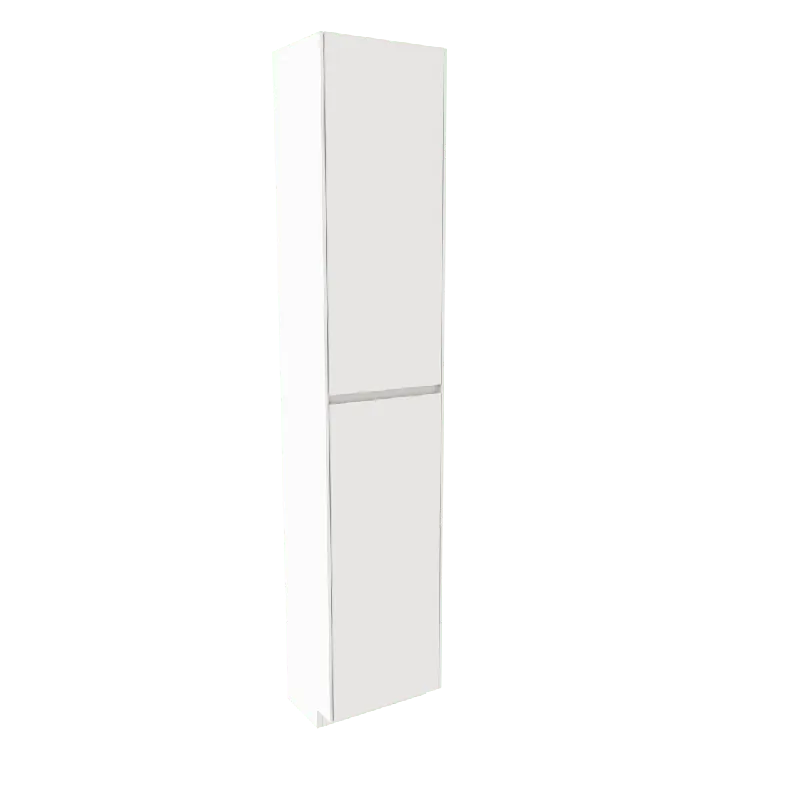 Storke Edge colonne salle de bains a poser droite Blanc Brillant 40 x 30 x 200 cm