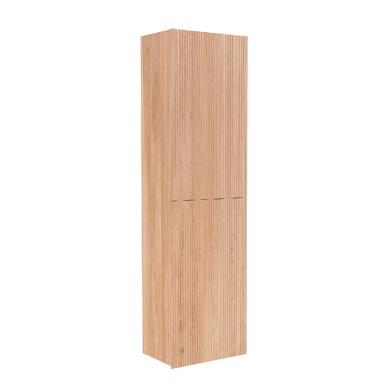 Balmani Forma colonne salle de bains suspendue chêne naturel 42 x 30 x 150 cm