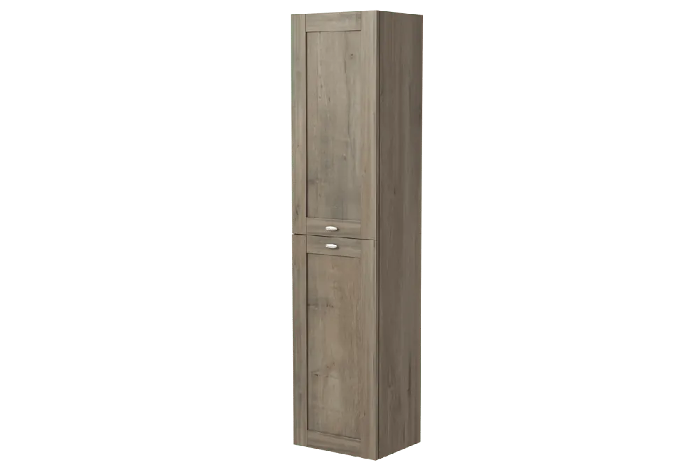 Linie Classo colonne salle de bains suspendue chêne gris 40 x 30 x 170 cm