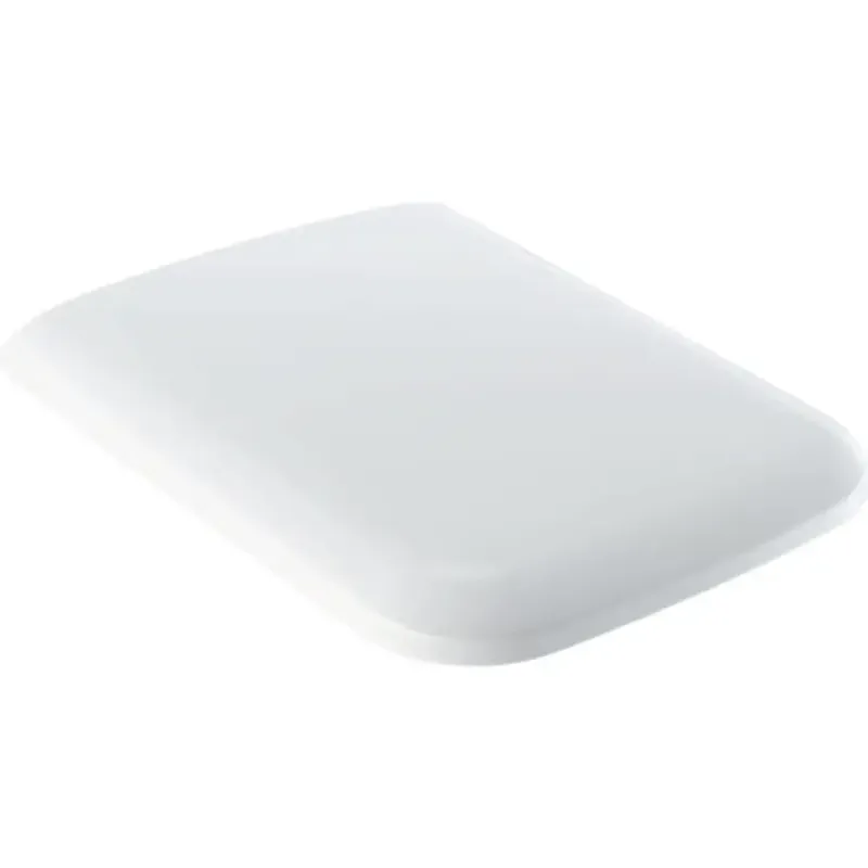 Siège de WC Geberit iCon Square, blanc, avec dispositif dabaissement automatique