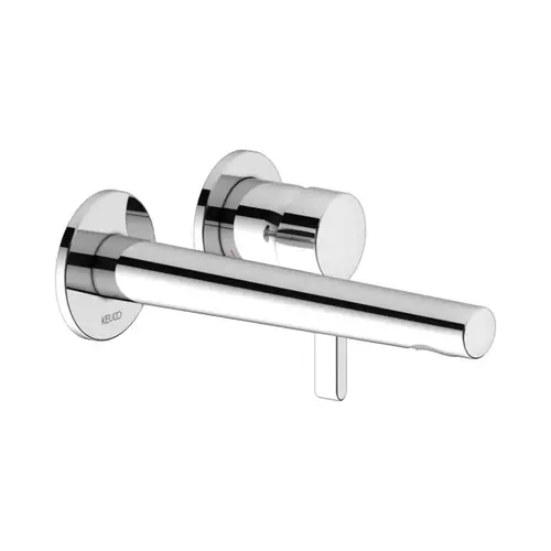KEUCO EDITION 400 Mitigeur monocommandé pour lavabo, encastré, avec limiteur de température, saillie 197mm