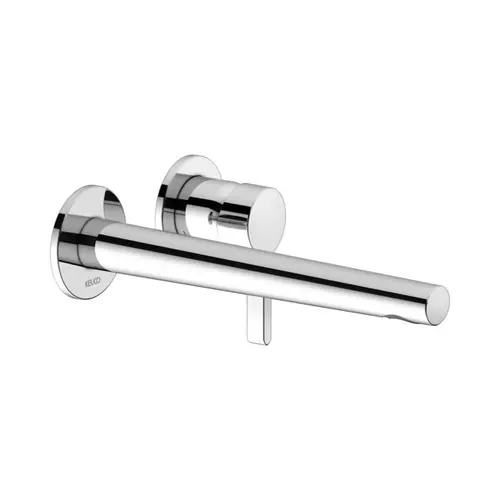 KEUCO EDITION 400 Mitigeur monocommandé pour lavabo, encastré, avec limiteur de température, saillie 243mm