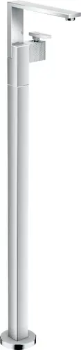 mitigeur lavabo AXOR Edge à levier unique, taille main, sur pied, avec vidage par poussée, taille diamant