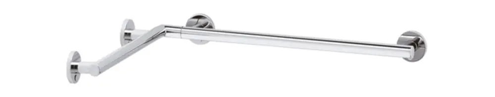 KEUCO PLAN Care main courante pour douche et baignoire, gauche 597mm, droite 797mm