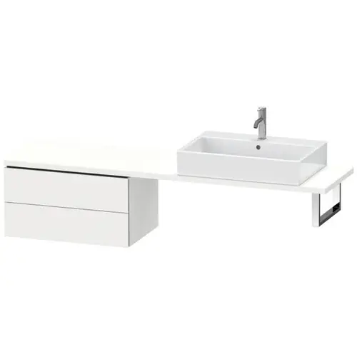 Duravit L-Cube Meuble bas pour console, 2 tiroirs, 720x400x477