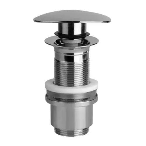 Robinet de vidange Gessi Stop&Go 1 1/4"ur lavabos sans trop-plein, robinet à tige min. 64mm/max. 85mm