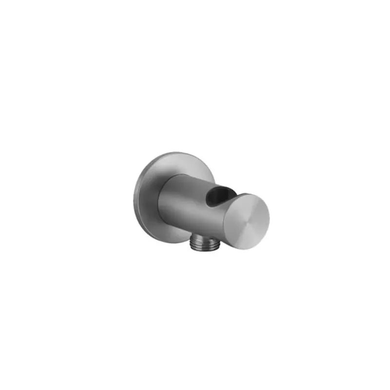 Gessi316 raccord mural coudé 1/2 avec support de douche, 727