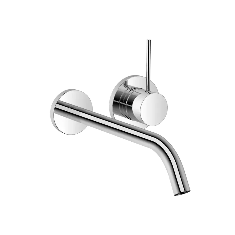 Dornbracht META Mitigeur monocommandé mural pour lavabos sans vidage, saillie 250mm