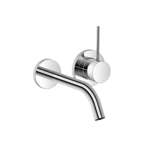 Dornbracht META SLIM Mitigeur mural de lavabo sans vidage, saillie 190mm, bec fixe