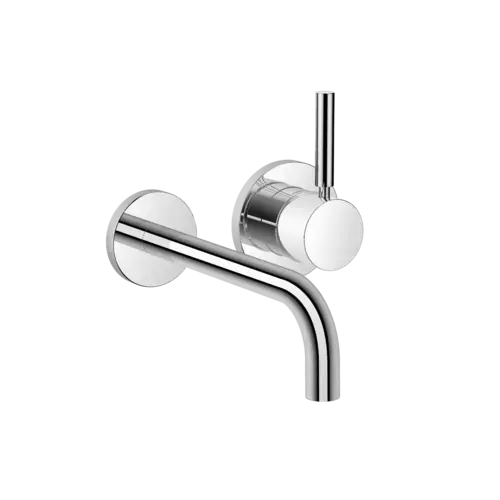 Dornbracht META Mitigeur monocommandé mural pour lavabos sans vidage, saillie 190mm