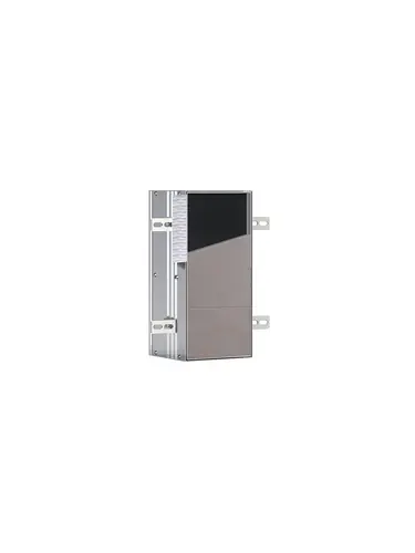 emco asis module plus, module WC - modèle encastré, 2 compartiments pour papier WC, rouleau de rechange ou boîte de papier humide, charnière de porte à droite