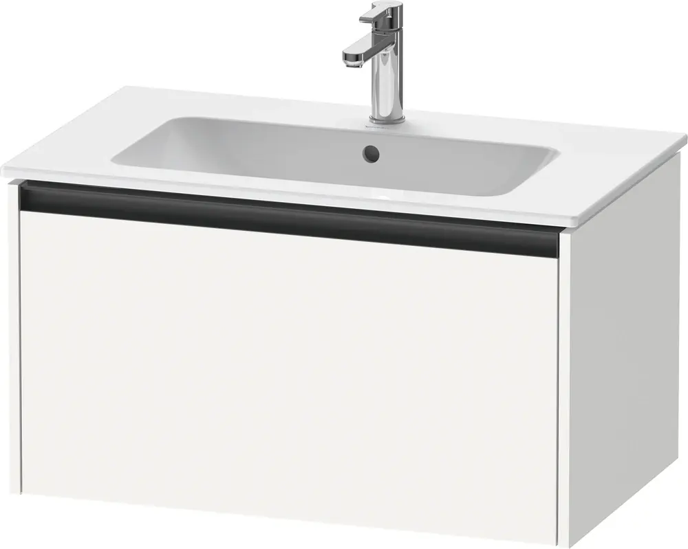 Duravit Ketho.2 bâti-support de lavabo suspendu, 1 tiroir, 810x440x480mm, pour ME by Starck 233683,234583,234683