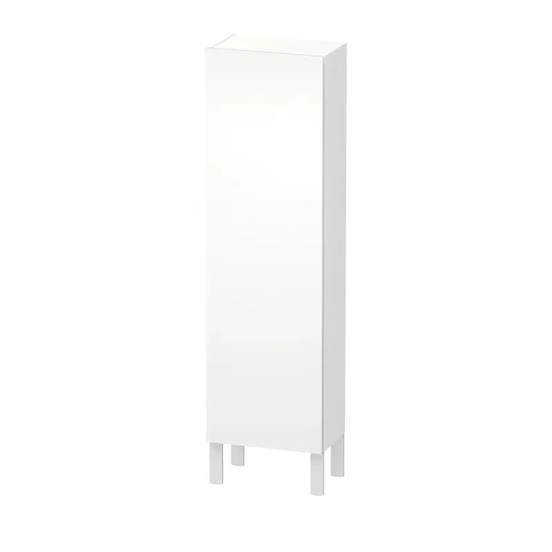 Duravit L-Cube armoires mi-hautes, 1 porte charnière à droite, 400x243x1320mm