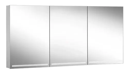 Schneider GRACE TW Armoire de toilette avec éclairage, 3 portes 50/50/50cm, 1495x120x700mm, intensité lumineuse variable, 2000-6500K