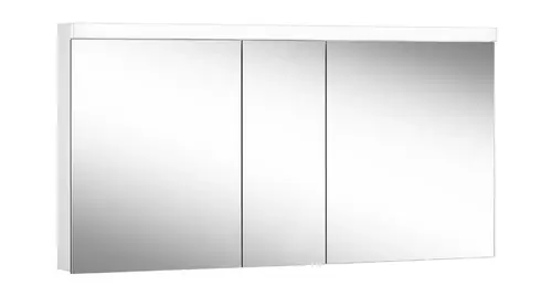 Schneider LOW basic LED Armoire de toilette avec éclairage, 3 portes 60/30/60cm, 1495x120x747mm