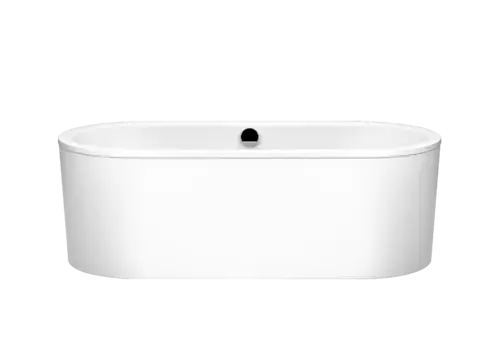 KALDEWEI CLASSIC DUO Oval, baignoire en pose libre 111-7, 180x80x42 cm, avec tablier Couleur extérieure blanc alpin