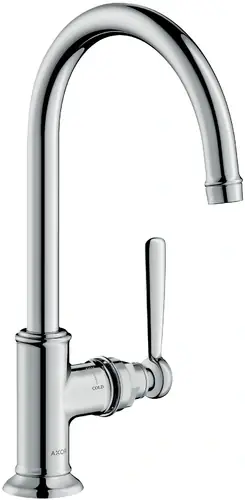 hansgrohe AXOR Mitigeur monocommande de lavabo Montreux 210, sans déchets, porte-à-faux 175mm