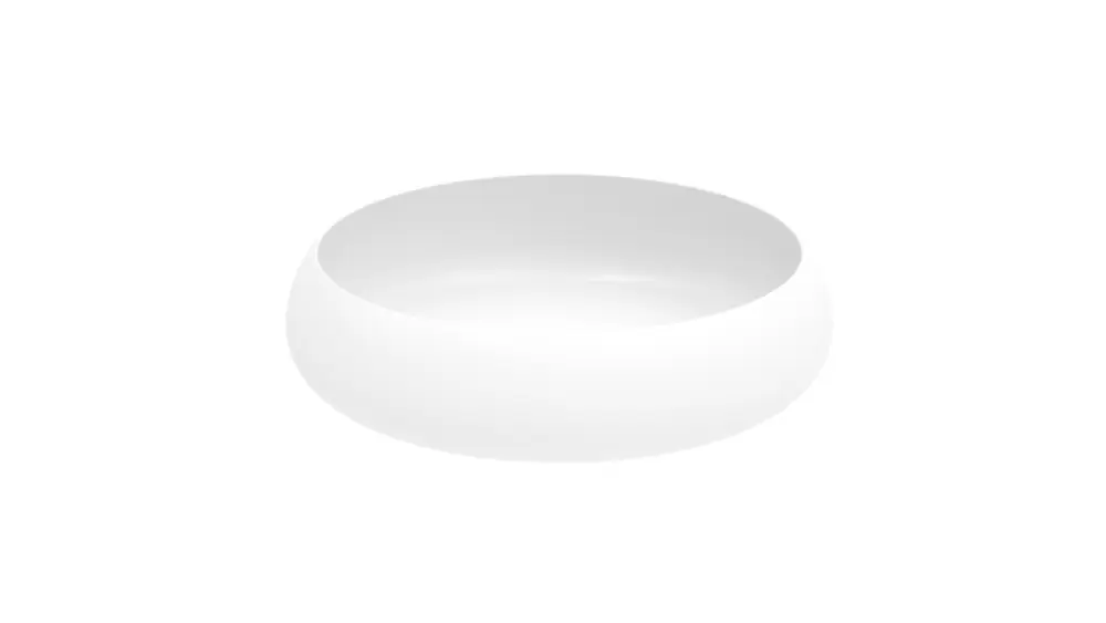 BetteCraft Coupe pour lavabos, ronde, sans trou pour robinet, sans trop-plein, 450x450x120mm