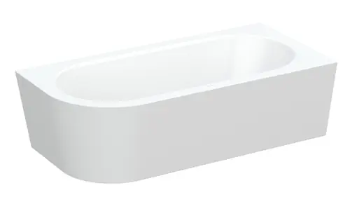 BetteStarlet V Silhouette Baignoires d‘angle, semi-indépendante, coin droit, 1950x950x420mm