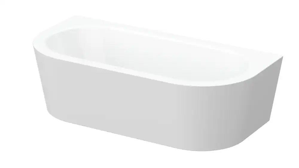 BetteStarlet I Silhouette Baignoires en applique, 2 places, 1950x950x420mm
