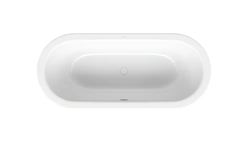 BetteStarlet Flair Oval Baignoire ovale à encastrer, 2 places, ovale, 1580x680x420mm