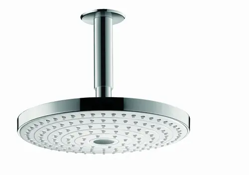 hansgrohe Raindance Select S240 pomme de douche à 2 jets avec raccord au plafond
