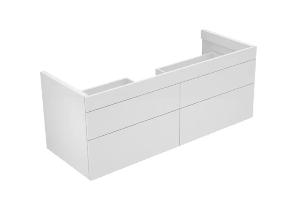 KEUCO EDITION 400 meuble sous-lavabo, 4 tiroirs frontaux, 1400x546x535mm