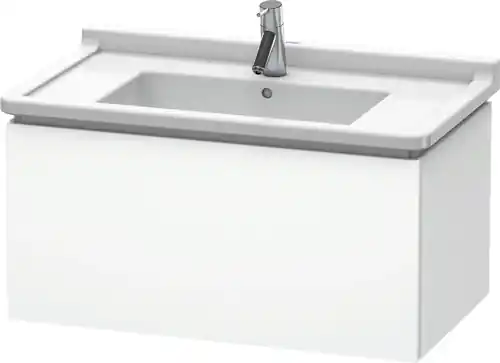 Duravit L-Cube bâti-support de lavabo suspendu, 1 tiroir, 820x408x469mm