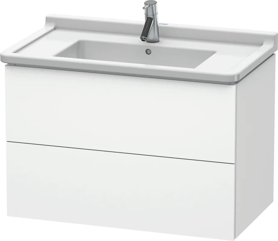 Duravit L-Cube bâti-support lavabo suspendu, 2 tiroirs, 820x558x469mm