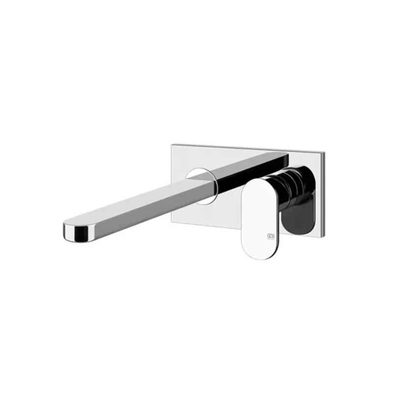 Gessi Emporio Via Bagutta set prêt à poser mitigeur monocommande, lavabo avec bec fixe, sans garniture découlement