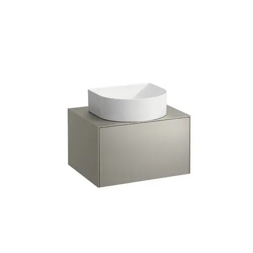 Tiroir Sonar courant, 1 tiroir, adapté aux cuvettes des lavabos 812340, 812341, 812342, 812343, découpe au milieu pour le lavabo