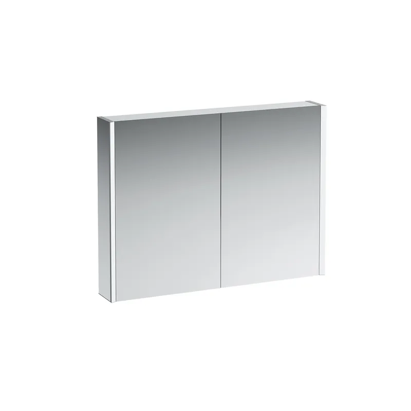 Châssis 25 armoire de toilette, éclairage vertical, arrêt extérieur, 750x1000, éclairage d‘ambiance