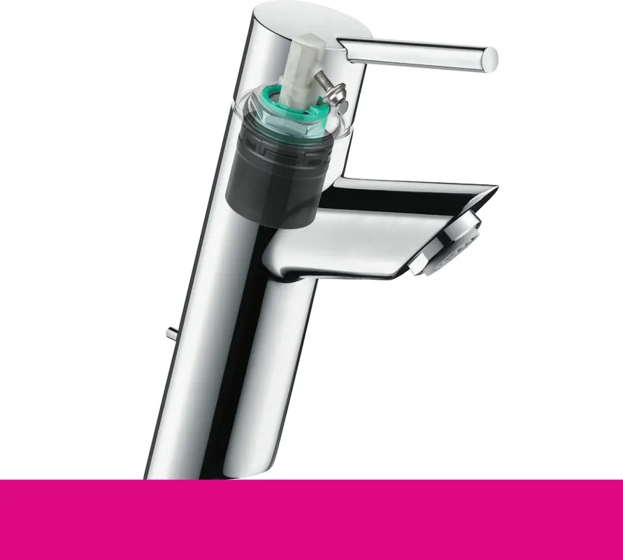 hansgrohe Talis S mitigeur monocommande de lavabo 80, vidage escamotable, saillie 97mm