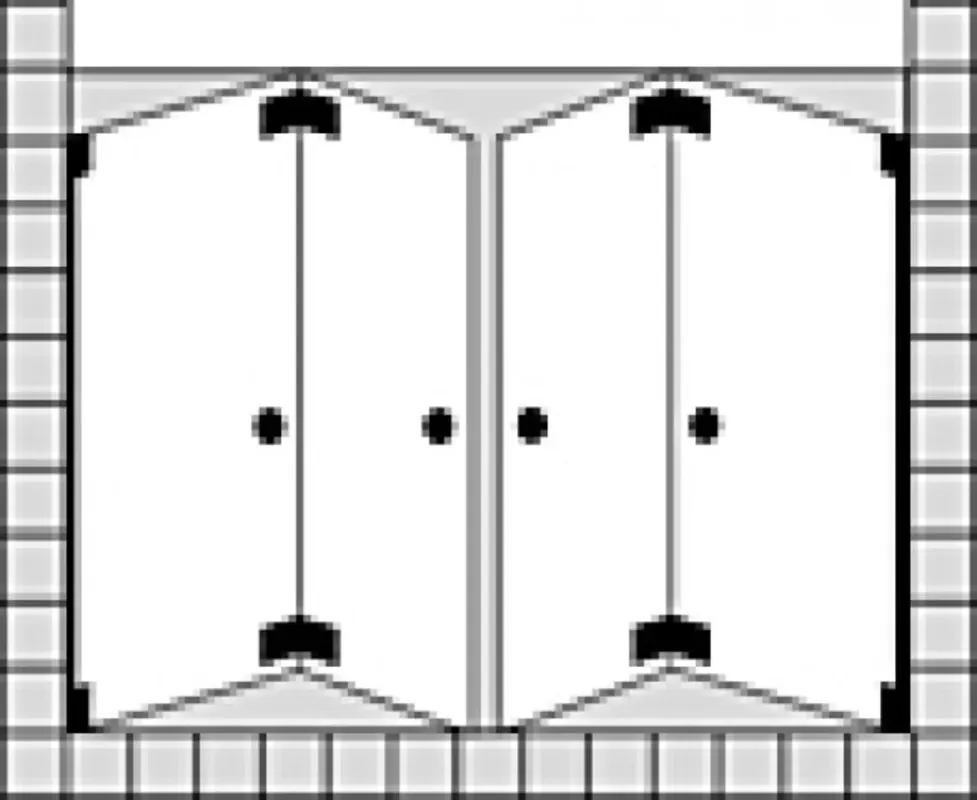 SPRINZ Omega Plus portes pliantes battantes sur mesure pour niche, dimensions jusqu‘à 1400x2000mm