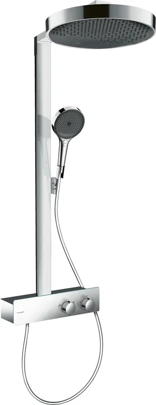 hansgrohe Rainfinity Système de douche 360, 1 jet, ShowerTablet 350