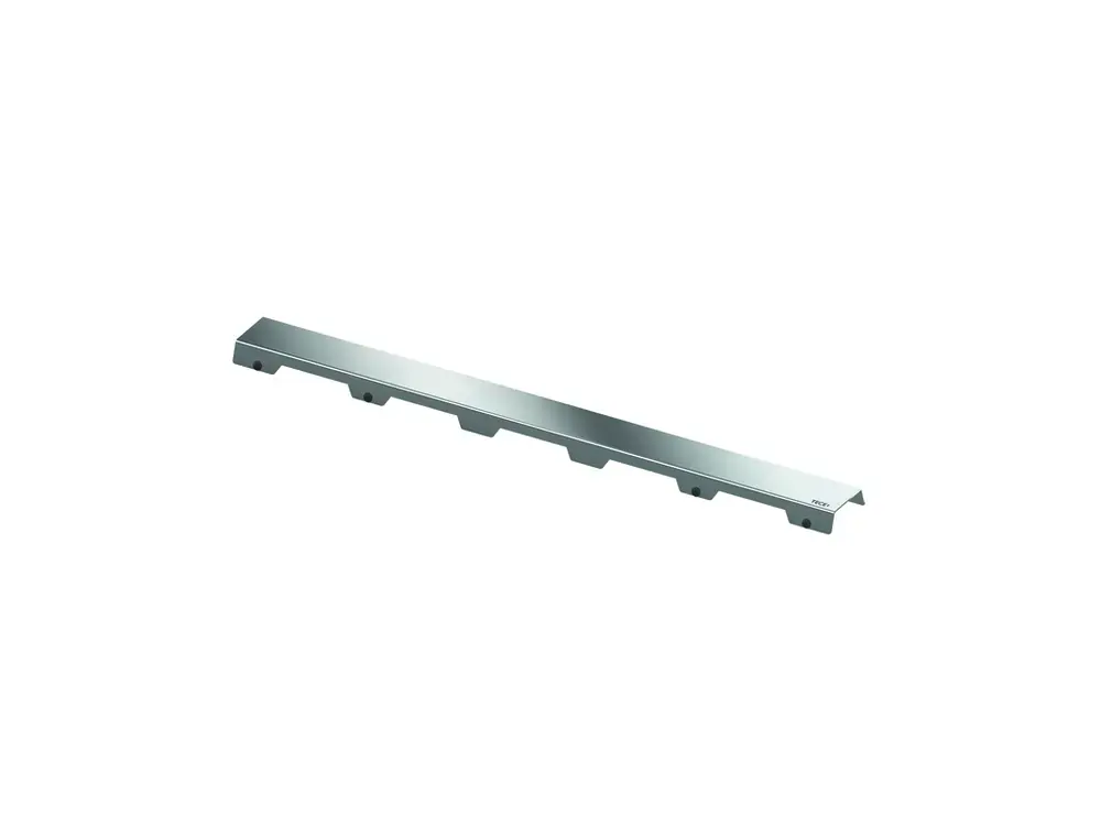 Grille design TECEdrainline "steel II" pour receveurs de douche droits, 1500mm