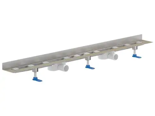DALLMER caniveau de douche CeraLine Nano W 1400mm, DN 50 hauteur 68mm