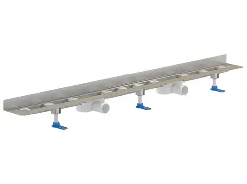 DALLMER caniveau de douche CeraLine Nano W 1300mm, DN 50 hauteur 68mm