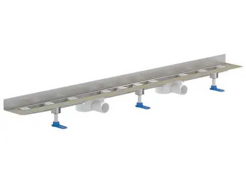 DALLMER caniveau de douche CeraLine Nano W 1500mm, DN 50 Hauteur 68mm